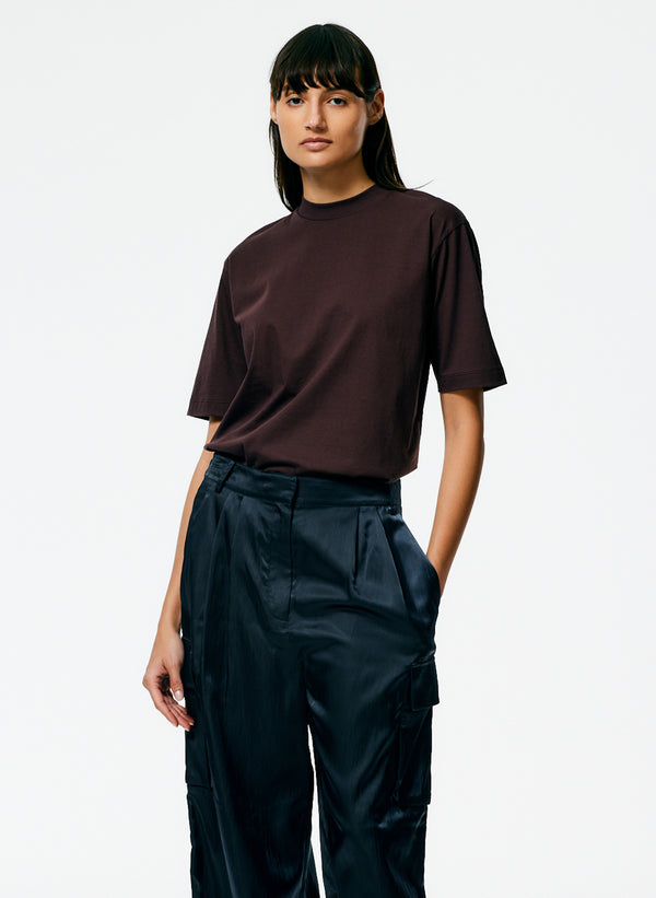 Mock Neck Unisex T-Shirt – Tibi Official