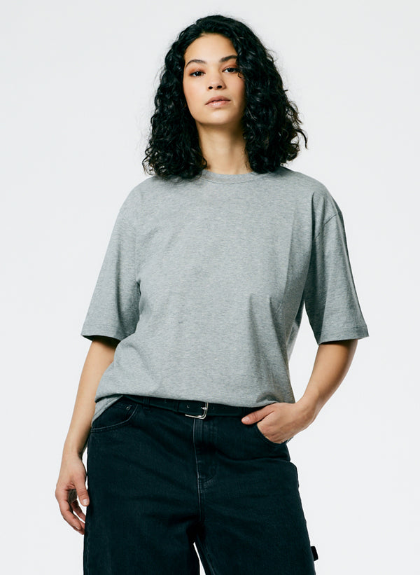 Mock Neck Unisex T-Shirt – Tibi Official