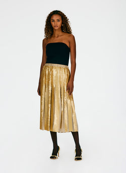 gold sequin skirt next