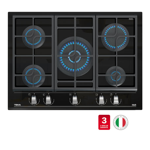 Placa de cocina eléctrica, control eléctrico de placa caliente por perilla,  estufa eléctrica integrada de 4 quemadores con 9 niveles de potencia