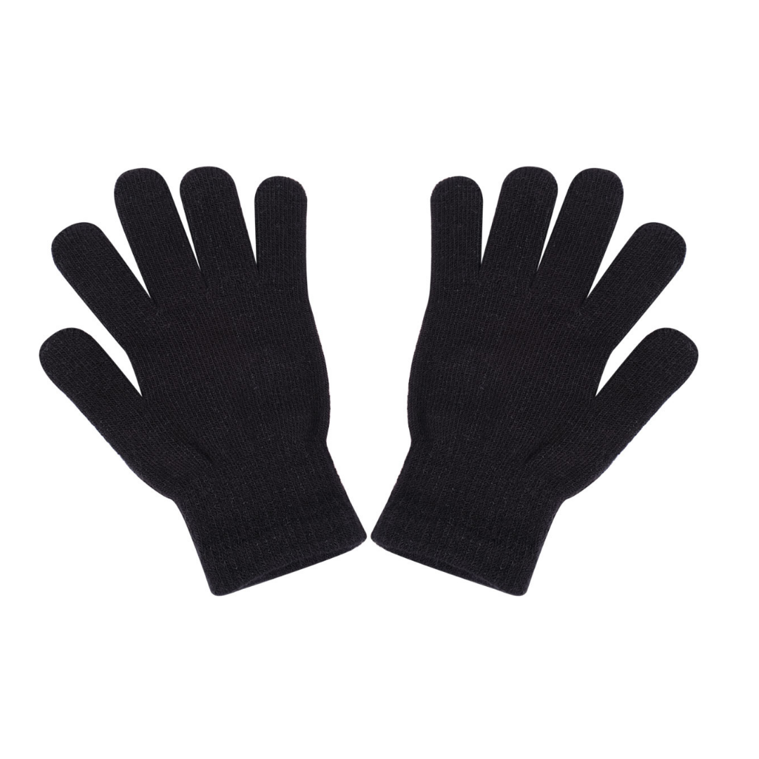 childrens black gloves