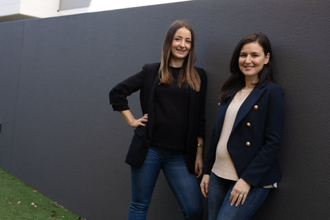 Julie and Jess, co-founders of Ben & Ellie Baby