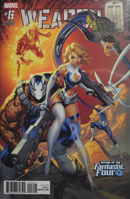 Weapon H Issue # 6- J. Scott Campbell Variant