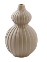 Coco Vase Taupe | Bibilo