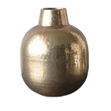 Cariso Brass Vase | Bibilo