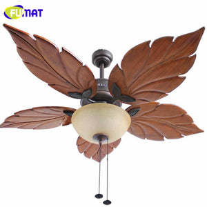 Fumat Ceiling Fan Lights Fans Brief Retro Indoor