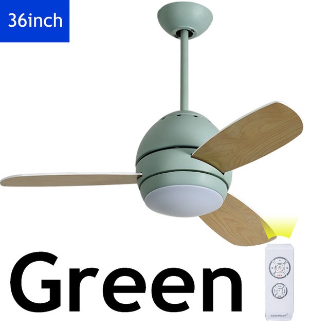 Trazos 36 Inch Led Ceiling Fan With Remote For Living Room