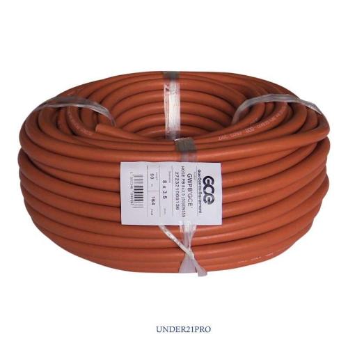 Couronne de tuyau Propane avec raccords sertis 3/8 Gauche