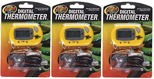 ZOO MED Digital Combo Thermometer Humidity Gauge Reptile Terrarium  Incubator