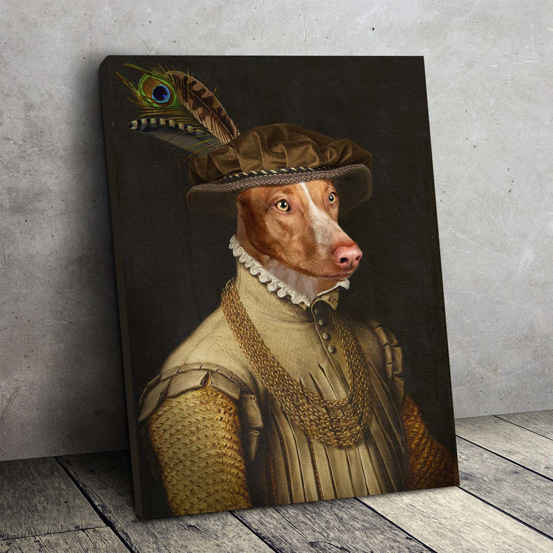 animals wearing clothes portraits