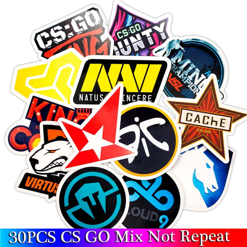 CS GO Game Stickers - Shop For Gamers