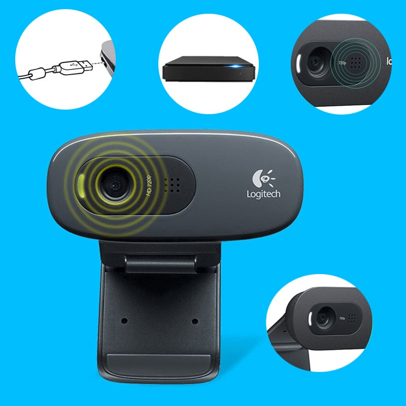 Logitech C270 HD Webcam - Shop For Gamers