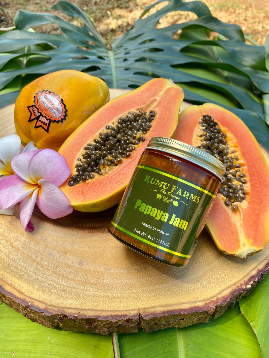 Sunrise Papaya Jam - KFarms – Kumu Farms Maui