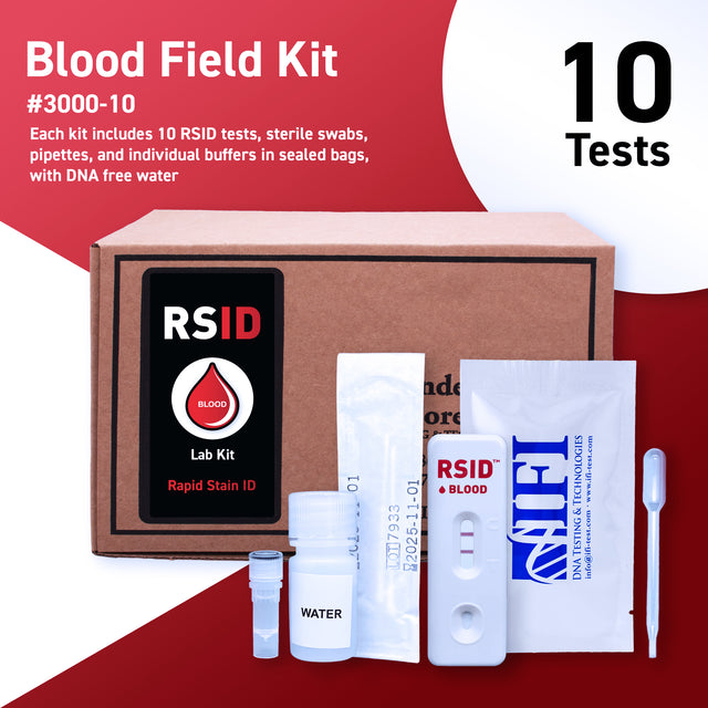 Product Image of 3000-10 | RSID BLOOD Field Kit 10 Tests/Kit #1
