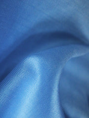 Blue 100% Cotton Fabric for tailored shirt
