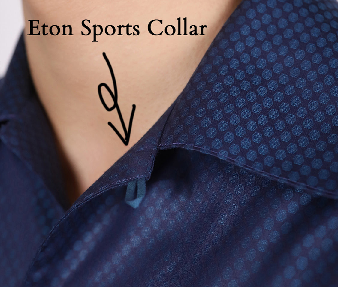 Tailored Shirt Eton Sports Collar Detail