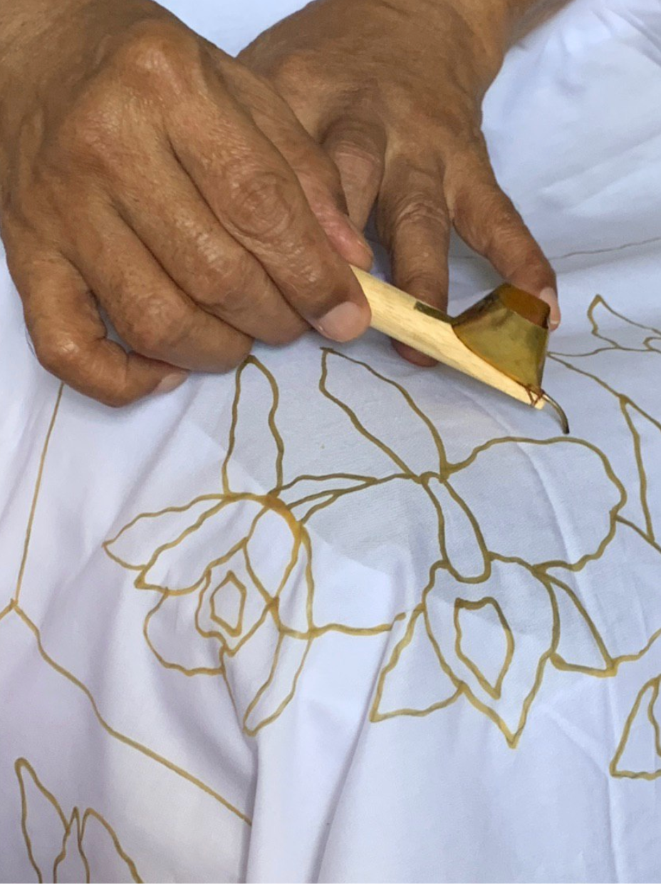 tjanting batik technique by sarkasi said