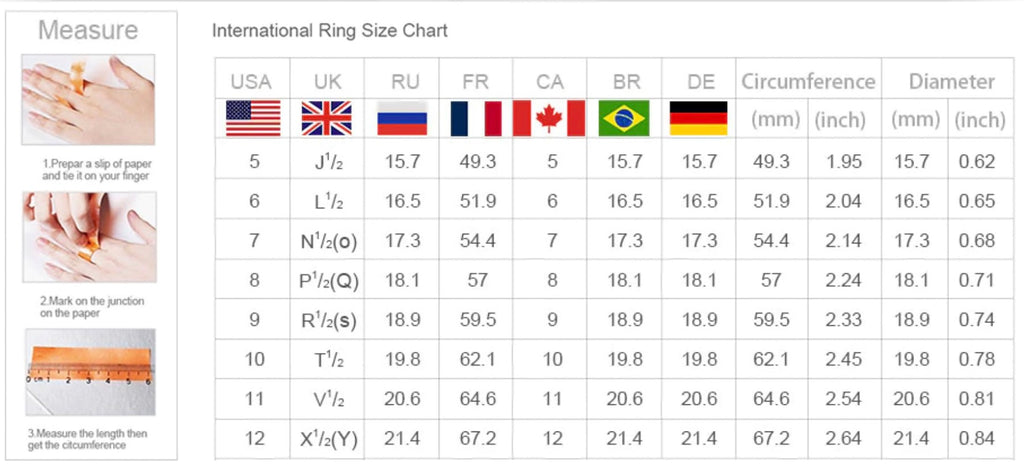 How To Measure Your Ring Size - DÉCOR RARO