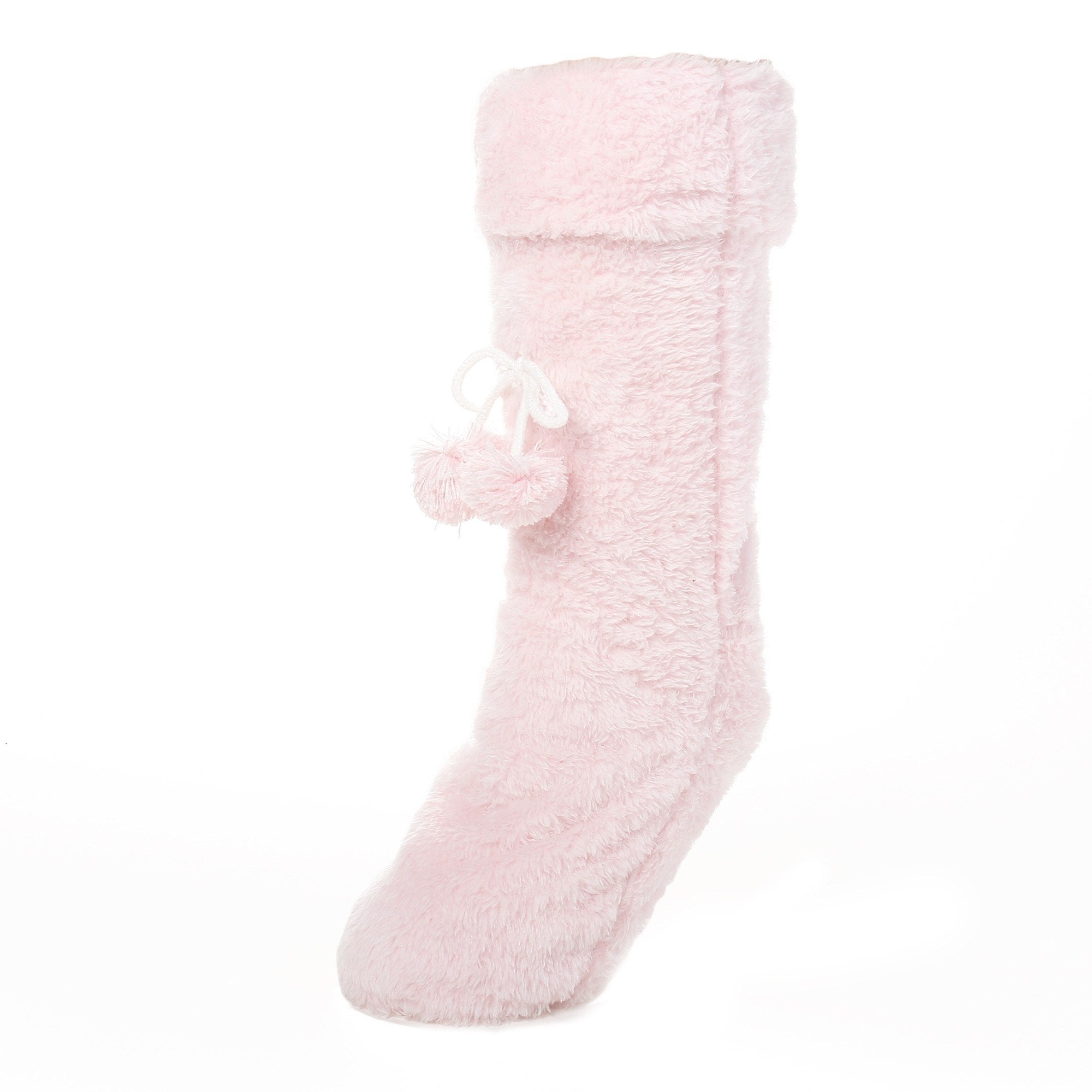 fuzzy tall socks