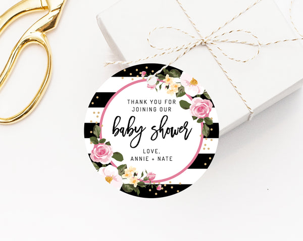 baby shower gift tag printable