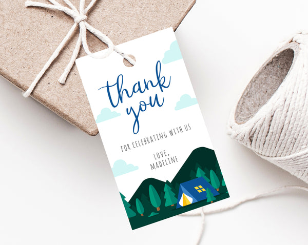 thank you tags for baby shower favors