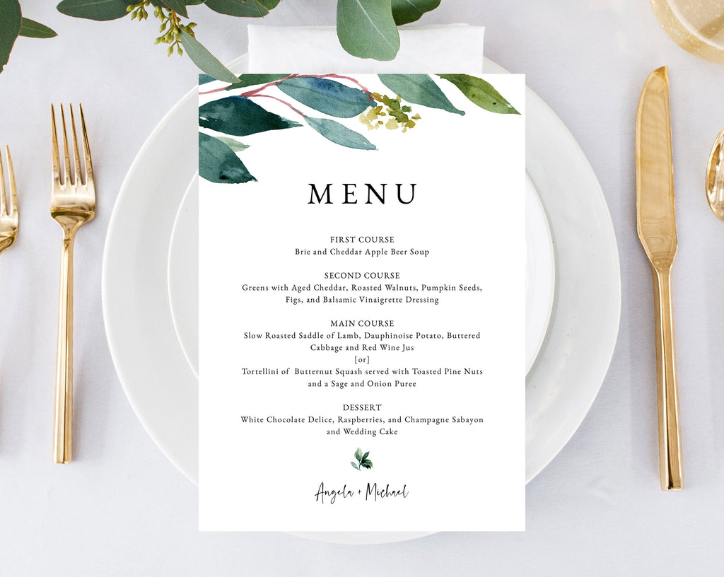 greenery-wedding-menu-template-printable-wedding-dinner-menu-diy-gre