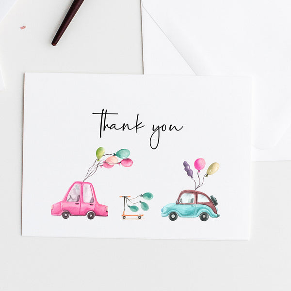 Baby Birthday Thank You Cards | paperandthings