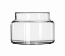 Aurfedes 31oz Large Vintage Glass Storage Jar, Petal Decorative