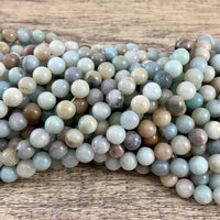 8mm Amazonite Bead | Fashion Jewellery Outlet | Fashion Jewellery Outlet