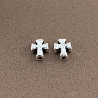 Cross Beads, Antique Silver | Fashion Jewellery Outlet