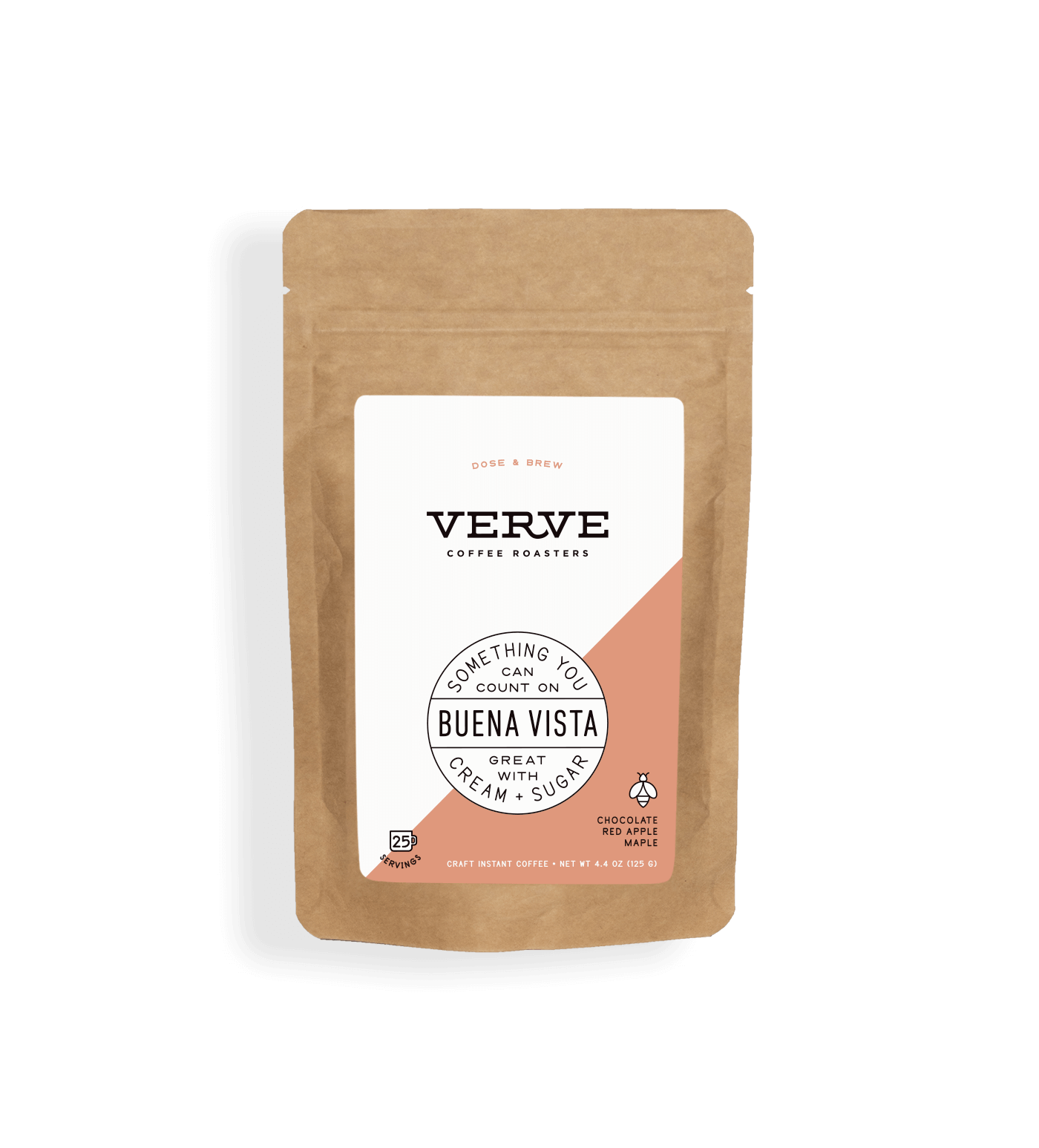 Buena Vista Dose & Brew Craft Instant Coffee - Verve Coffee Roasters product image