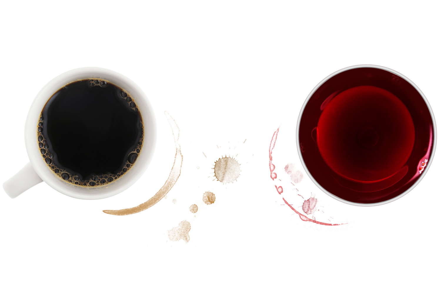 Coffee and wine