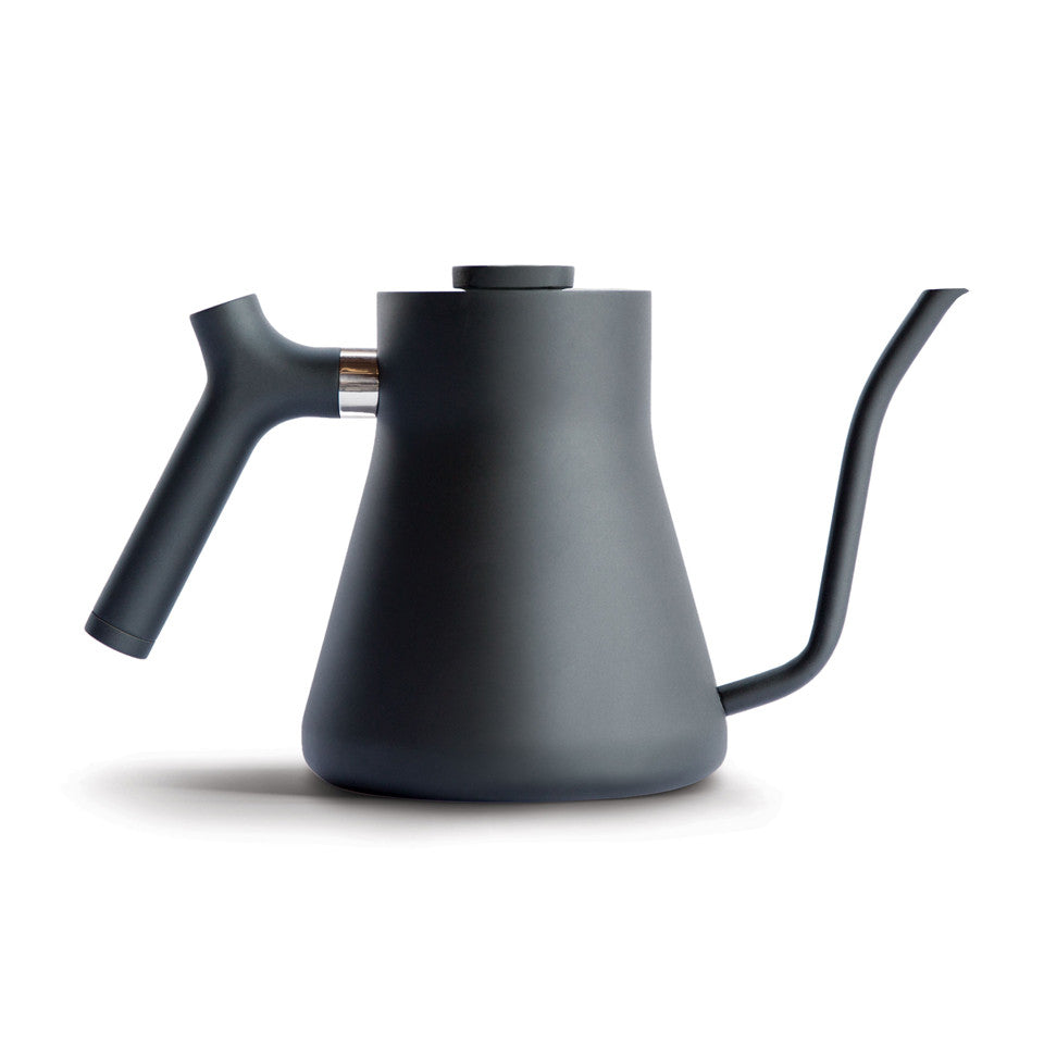 black pour over kettle