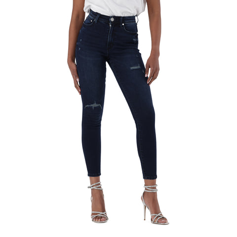 EVA CURVY BLUE BLACK SKINNY – Steve Madden South Africa