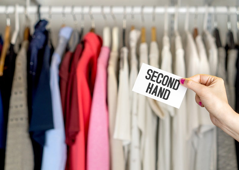 Second hand clothing shop