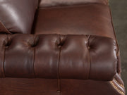 rustic leather furniture