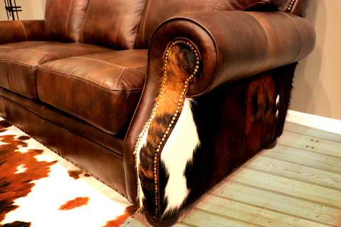 rustic leather furniture