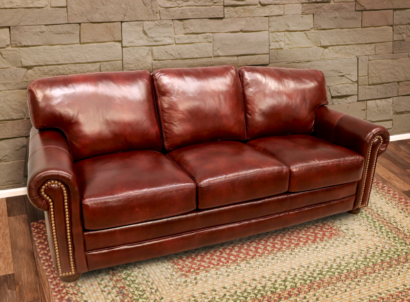 deacon leather power-reclining sofa reviews