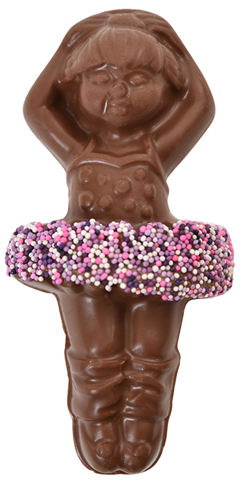 Citere dukke parade Milk Chocolate Ballerina (Solid) | Conrad's Confectionery