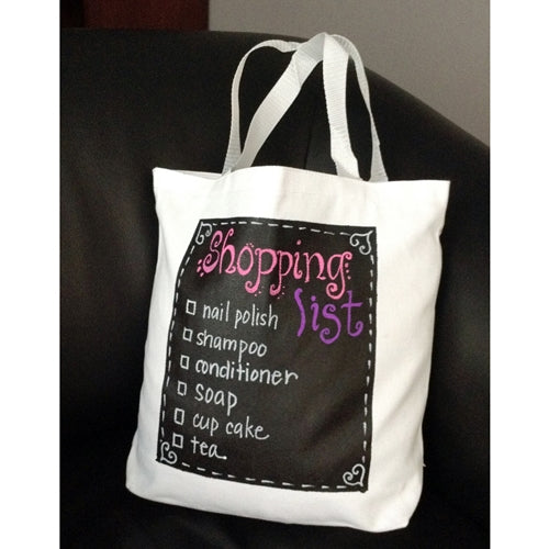 Chalkboard Grocery Tote Tutorial