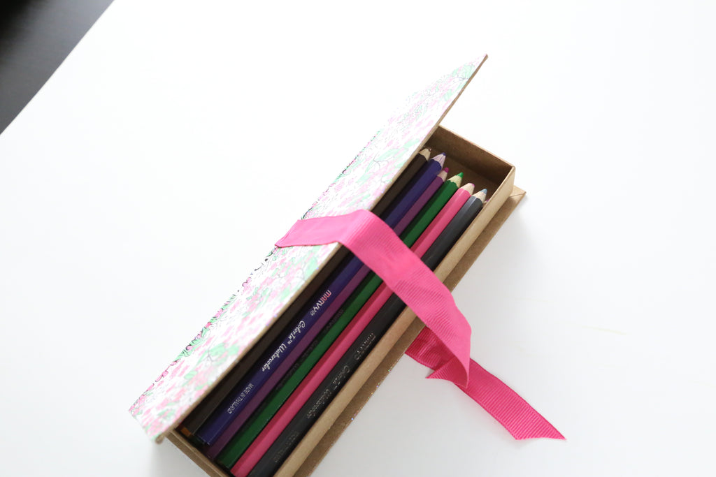 DIY Coloring Page Pencil Organizer