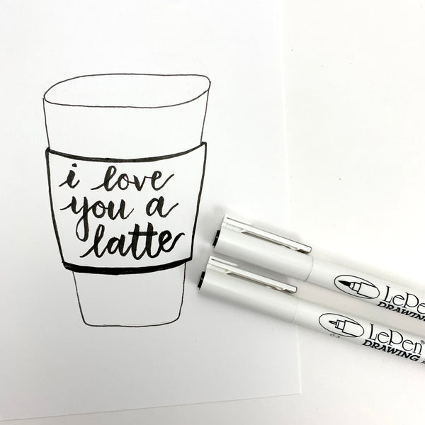 Latte Art Pen - Fine Tipped Pen for your Latte Art