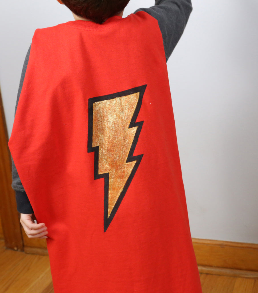 No-Sew Superhero Cape Tutorial