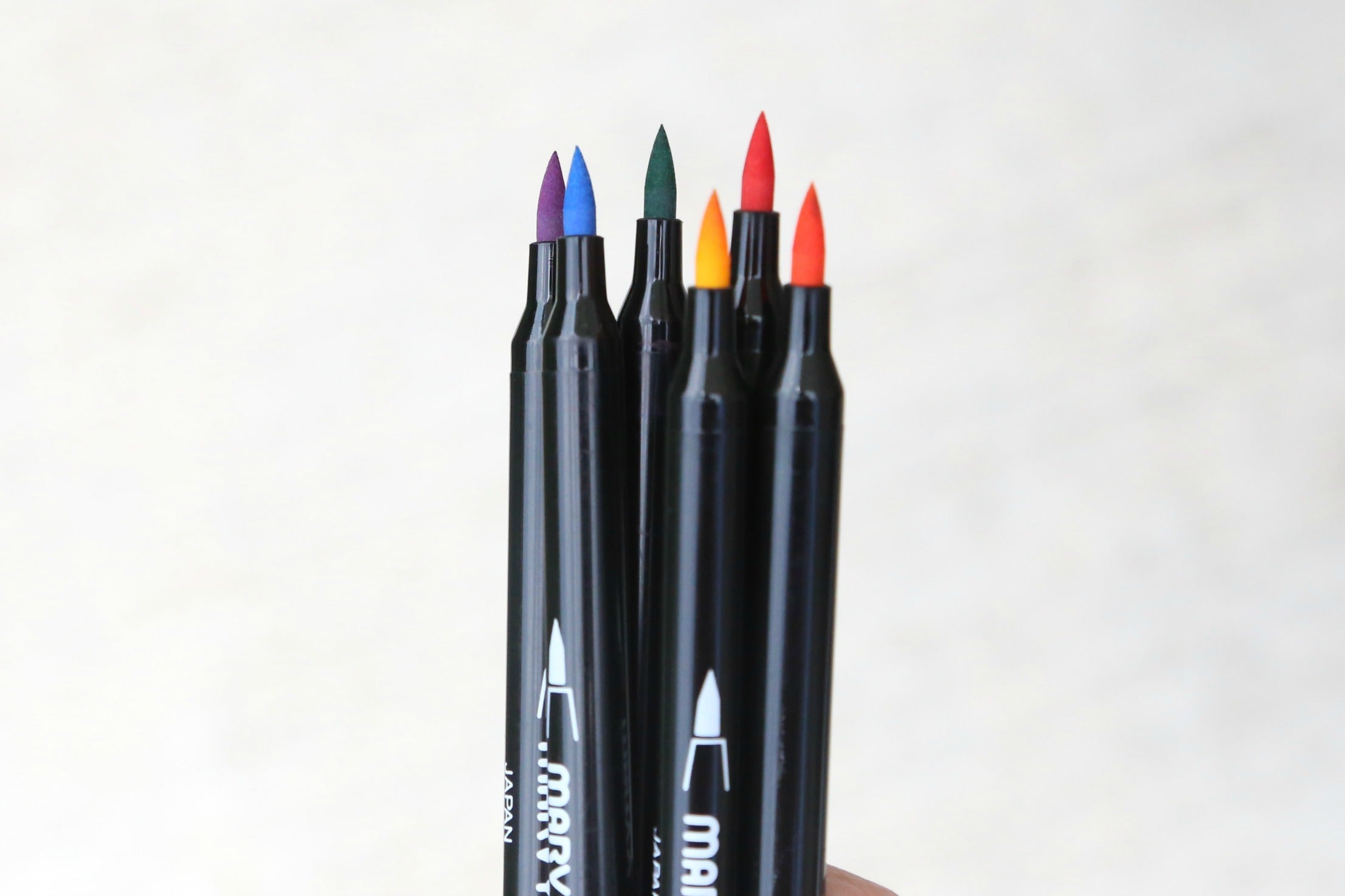 Alcohol Based Markers Set,Professional Cheap Dual Tip Brush&Broad