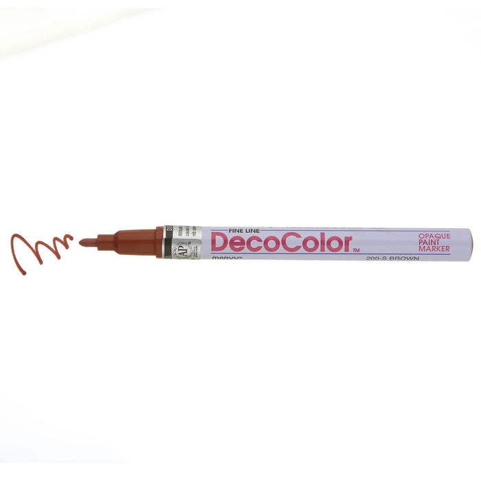 brown magic marker