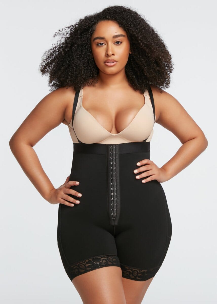 New Without Tags Heavenly Shapewear Black Shaping Spandex Shorts Size  Medium - $28 - From Melissa