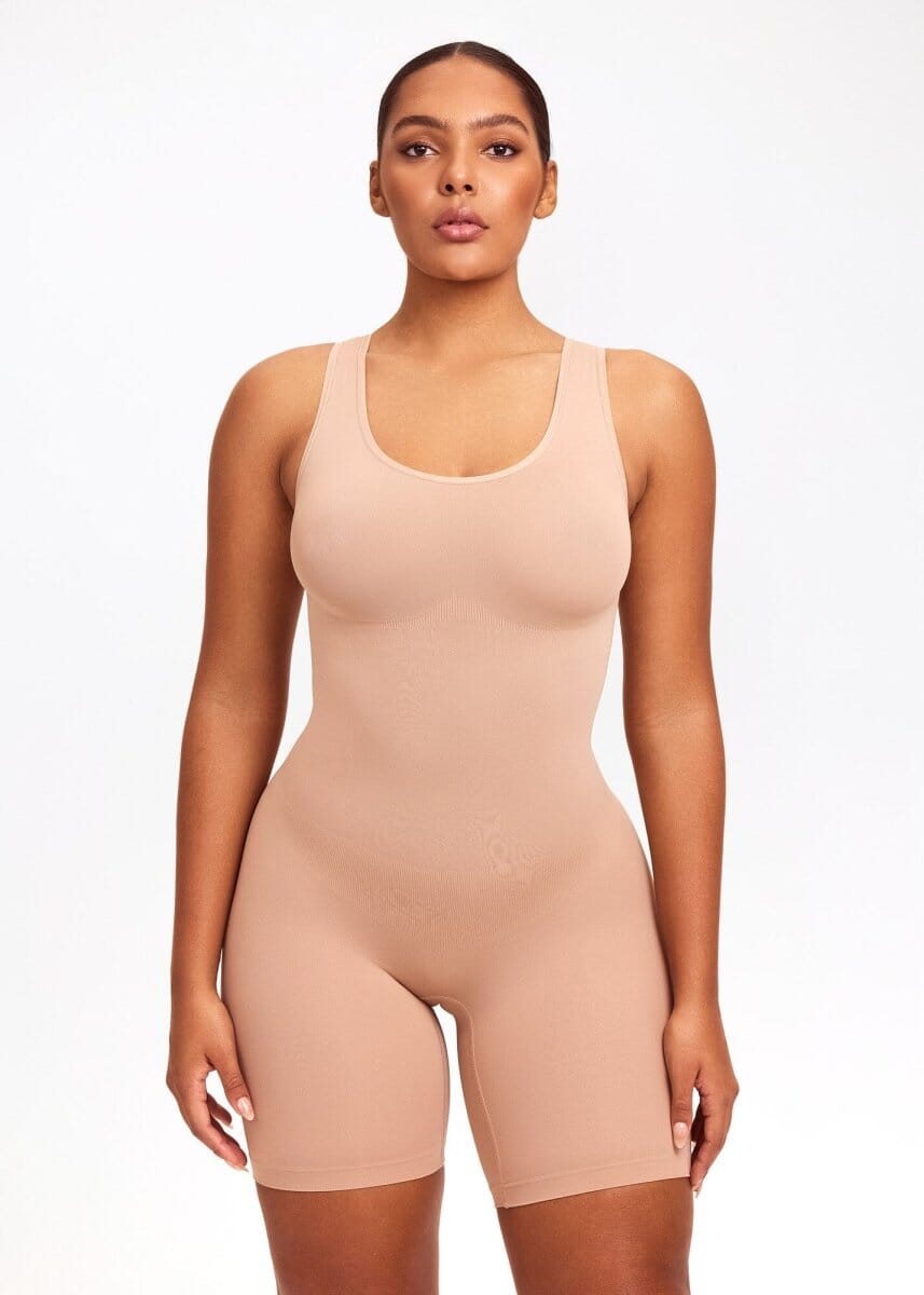 Shapewear Bodysuit Thong For Women Thong Body Shaper Bodysuit With