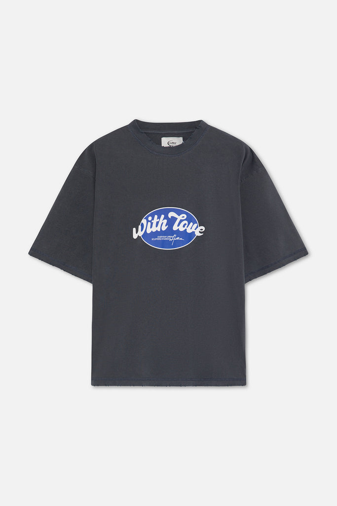 Oval Navy T-Shirt – Scuffers