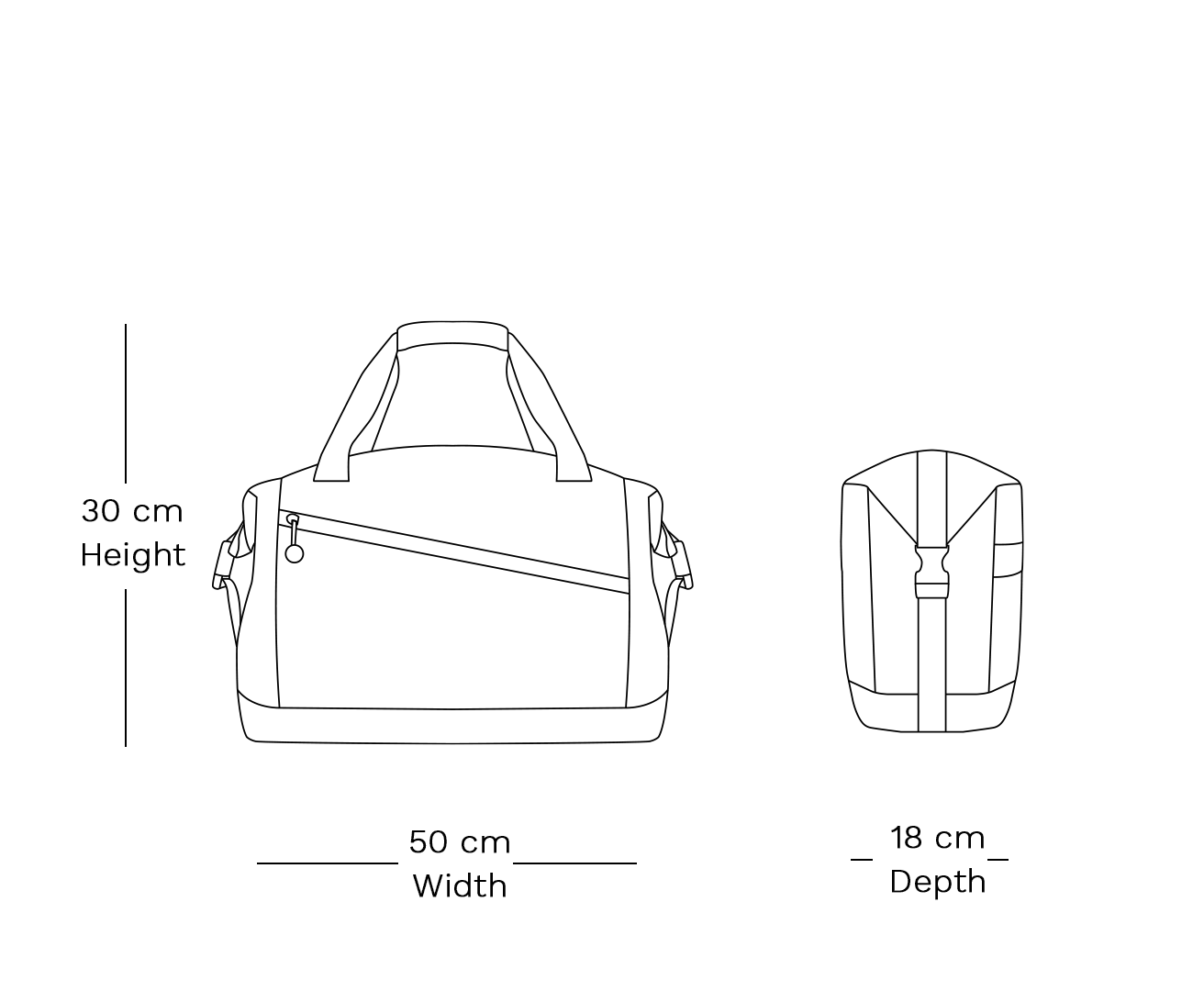 Waterproof Duffel Bag - GREY – Flightmode