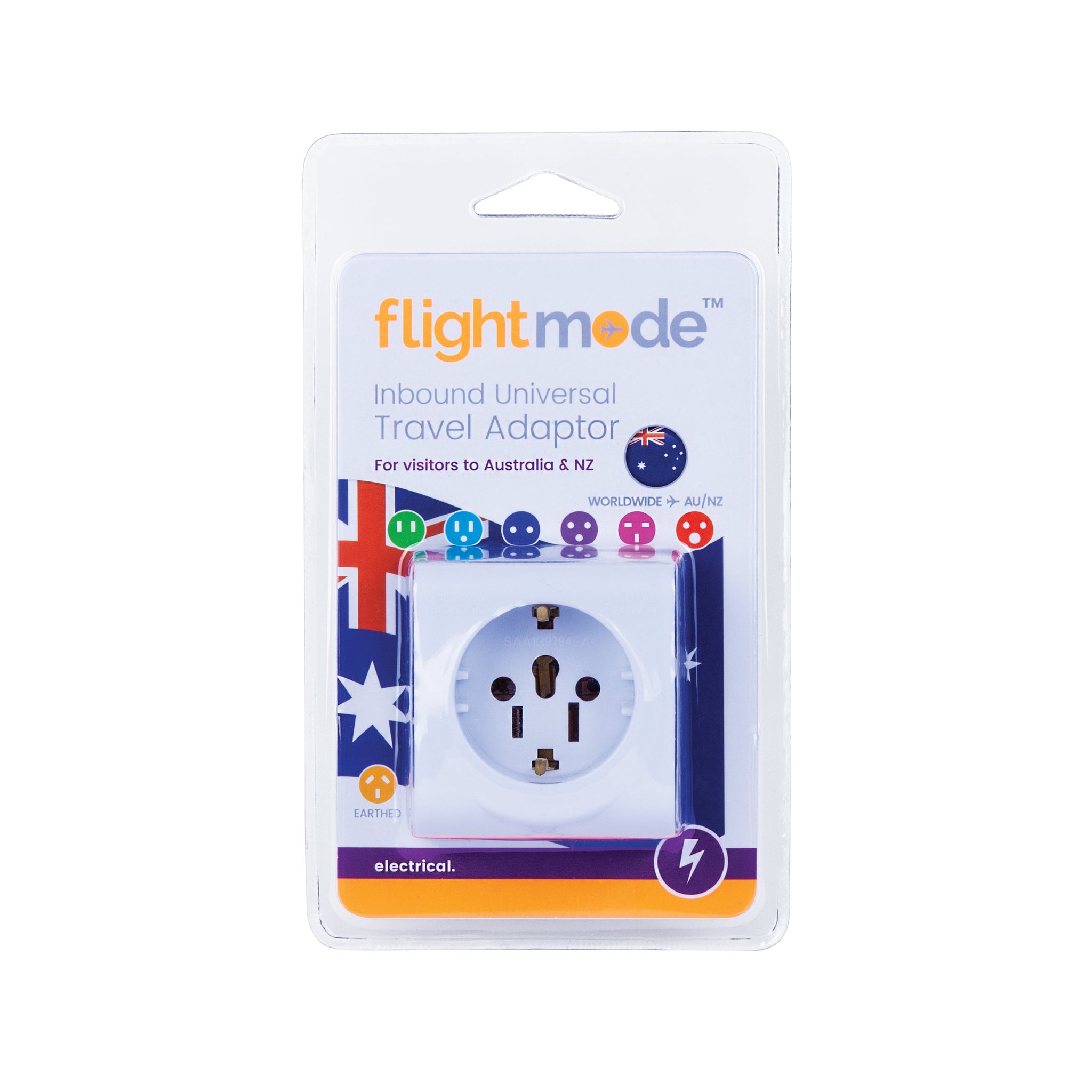 terminal 2 travel adaptor (australia inbound)